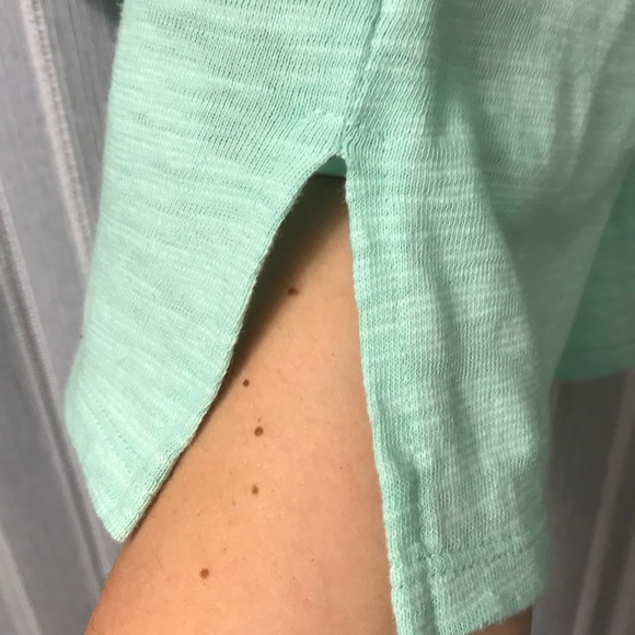 Mint tunic with navy details - Picture 4 of 5